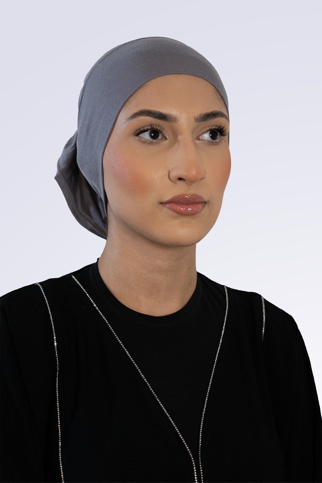 Cotton Jersey Undercap - Grey