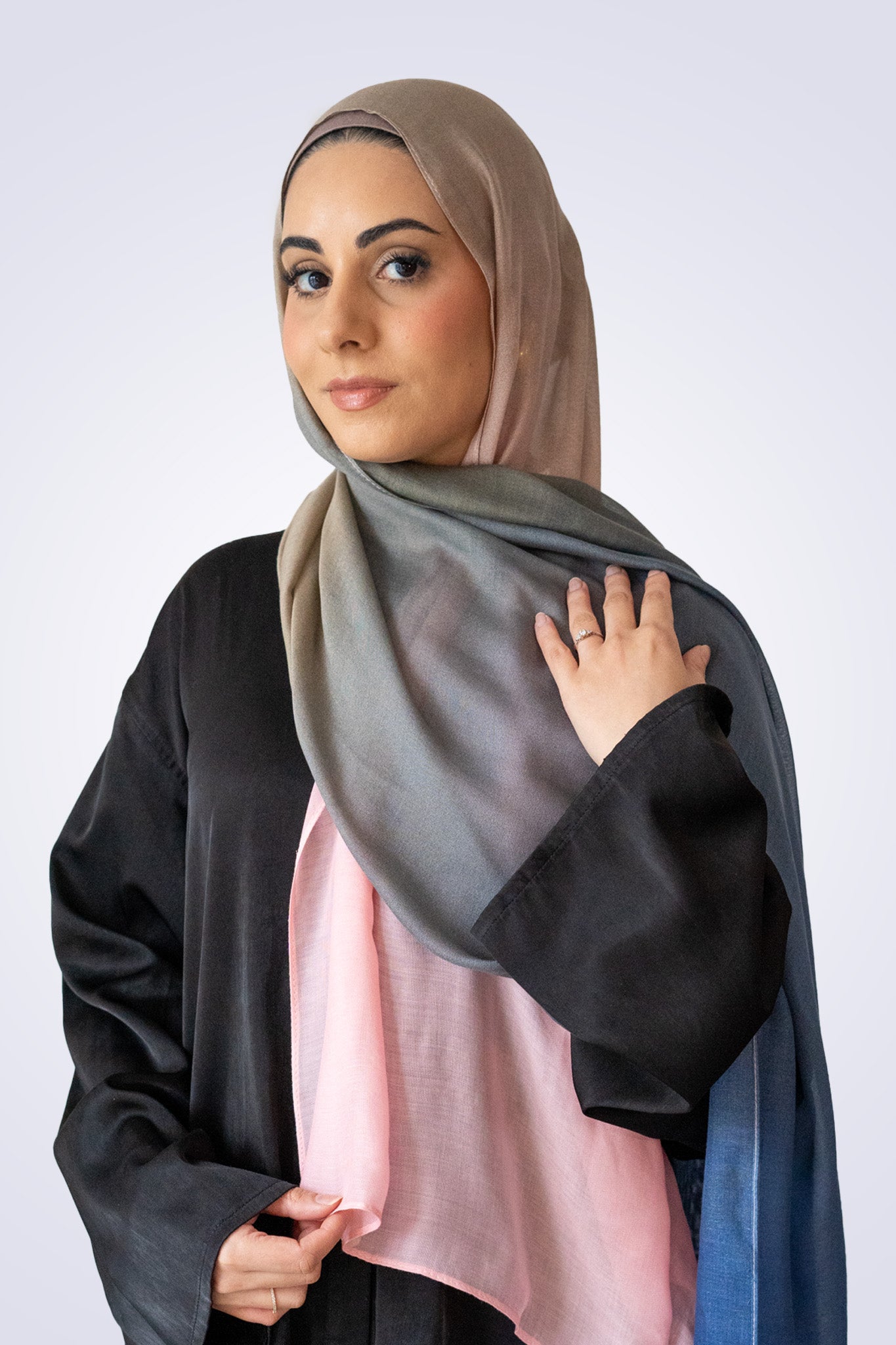 Lightweight Ombre Modal - Rose Blush
