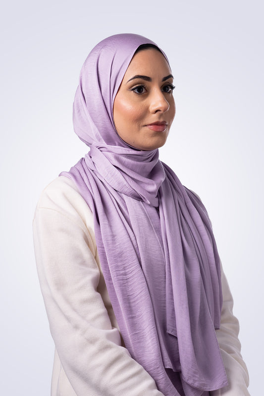 Powder Touch Hijab - Lilac