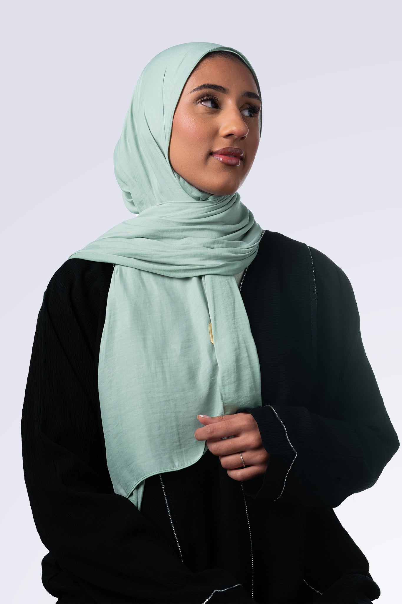 Powder Touch Hijab - Spearmint