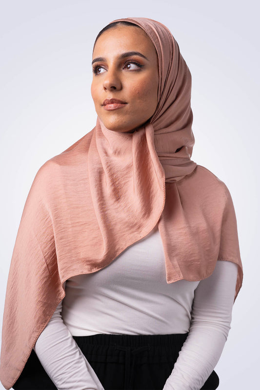 Powder Touch Hijab - Cinnamon