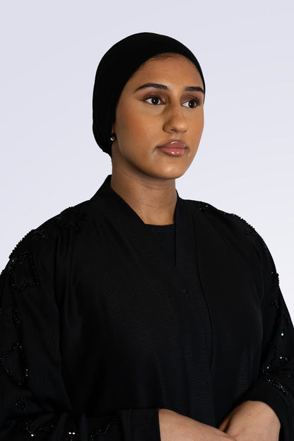 Cotton Jersey Undercap - Jet Black