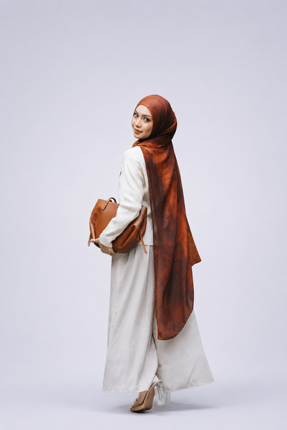 Printed Modal - Autumn Glow