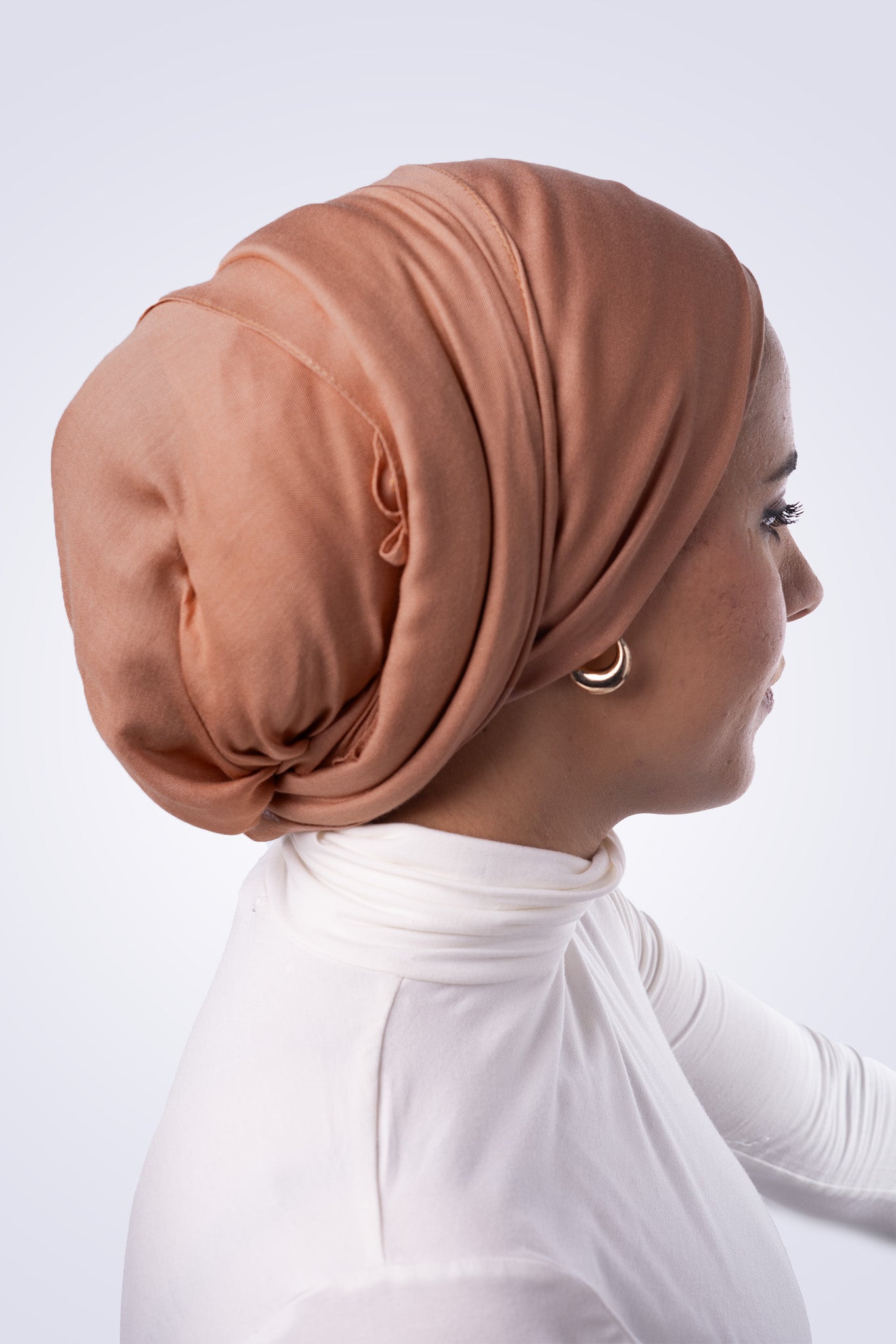 Matching Modal Hijab & Undercap - Tan