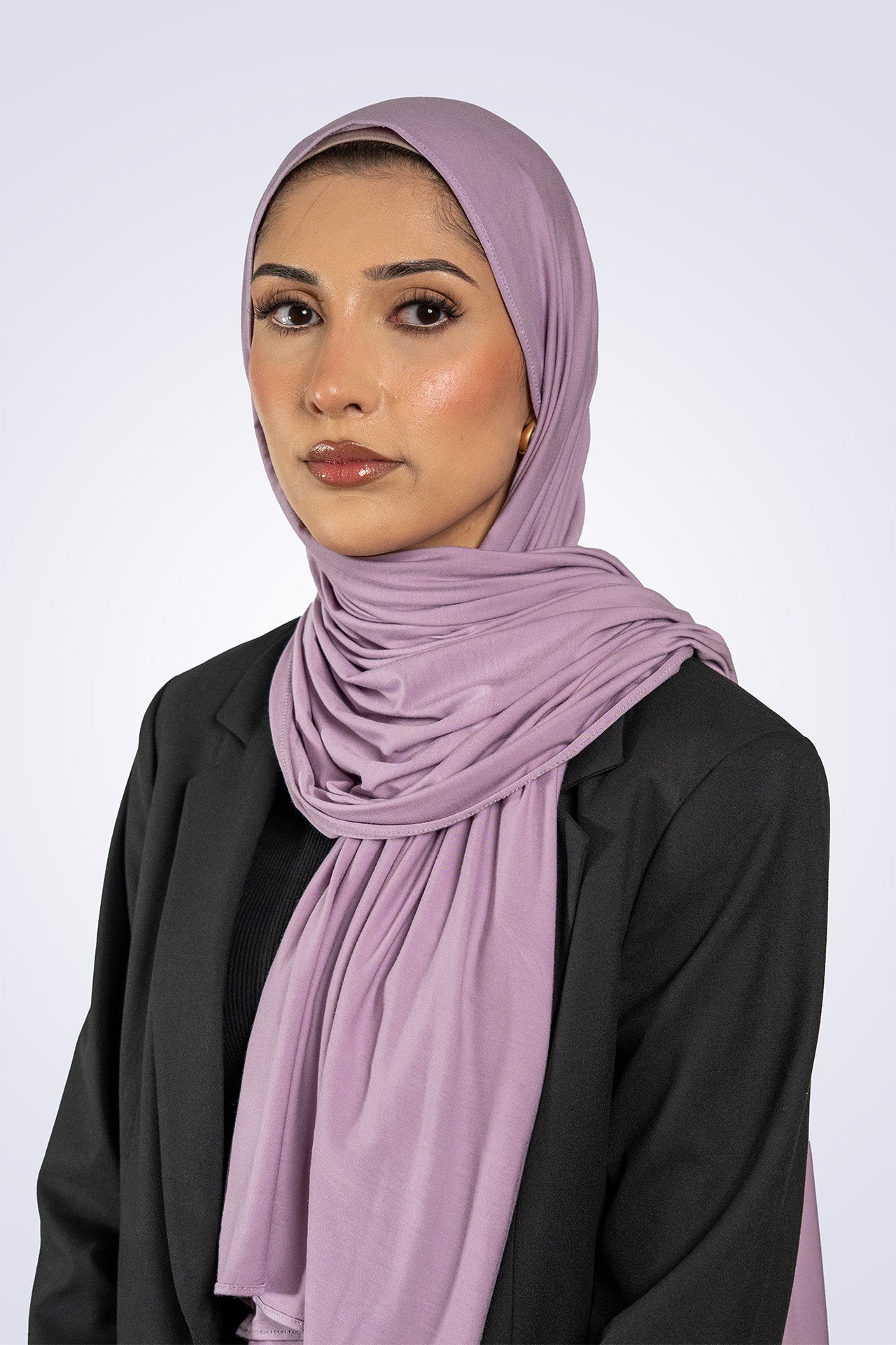Bamboo Jersey Hijab - Pastel Lilac