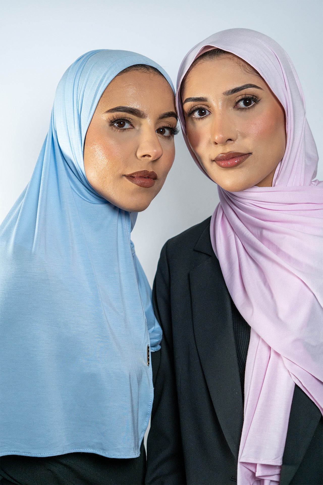 Bamboo Jersey Hijab - Soft Pink